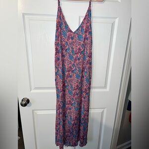 Simply Southern Pink Seahorse dress size L